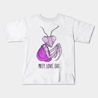 Prey. Love. Eat. Kids T-Shirt